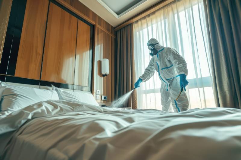 Traitement des nuisibles pour hôtels et restaurants à Nice sur la Côte d'Azur avec des solutions professionnelles certifiées