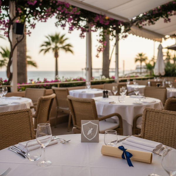 Recevez un tarif immédiat sur un traitement anti cafards pour hôtels et restaurants CHR situé à Nice Alpes Maritimes